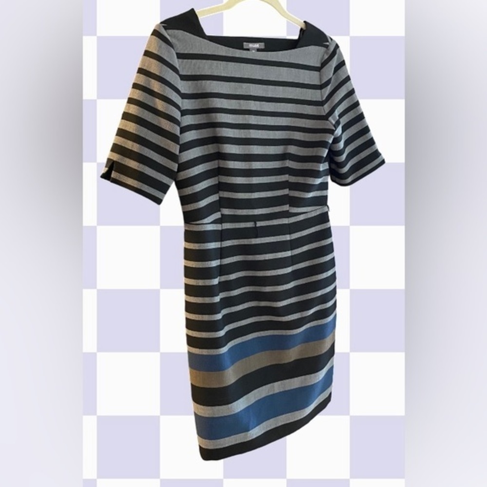 Muse striped dress.  Size 10‎